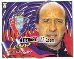 Figurina Lotina (Entrenador) - Liga Spagnola 2000-2001 n. 284 - Colecciones ESTE