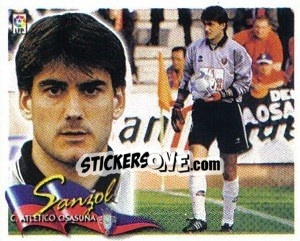 Sticker Sanzol - Liga Spagnola 2000-2001 n. 286 - Colecciones ESTE