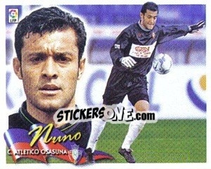Cromo Nuno - Liga Spagnola 2000-2001 - Colecciones ESTE
