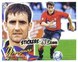 Cromo Yanguas - Liga Spagnola 2000-2001 - Colecciones ESTE