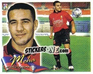 Cromo Moha - Liga Spagnola 2000-2001 - Colecciones ESTE