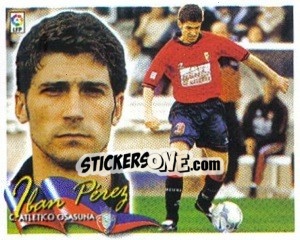 Sticker Iban Perez - Liga Spagnola 2000-2001 n. 290 - Colecciones ESTE