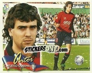 Sticker Aitor - Liga Spagnola 2000-2001 - Colecciones ESTE