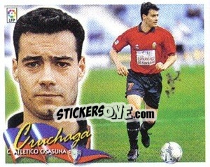 Cromo Cruchaga - Liga Spagnola 2000-2001 - Colecciones ESTE