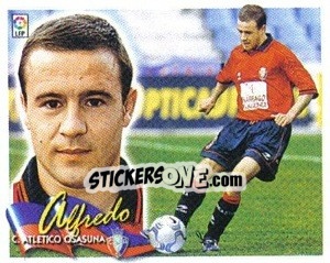 Cromo Alfredo - Liga Spagnola 2000-2001 - Colecciones ESTE