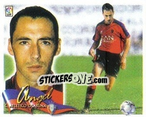 Cromo Angel - Liga Spagnola 2000-2001 - Colecciones ESTE