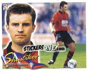 Sticker Shustikov - Liga Spagnola 2000-2001 n. 300 - Colecciones ESTE
