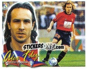 Sticker Alex Fernandez - Liga Spagnola 2000-2001 n. 301 - Colecciones ESTE