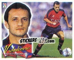 Sticker Vidakovic - Liga Spagnola 2000-2001 - Colecciones ESTE