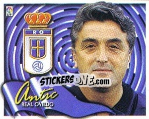 Cromo Antic (Entrenador) - Liga Spagnola 2000-2001 n. 309 - Colecciones ESTE