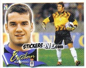 Cromo Esteban - Liga Spagnola 2000-2001 - Colecciones ESTE