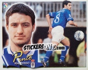 Cromo Pinto - Liga Spagnola 2000-2001 - Colecciones ESTE