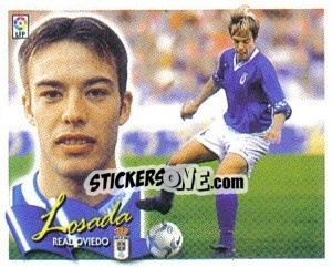 Sticker Losada - Liga Spagnola 2000-2001 n. 333 - Colecciones ESTE
