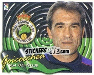 Sticker Goikoetxea (Entrenador) - Liga Spagnola 2000-2001 n. 335 - Colecciones ESTE