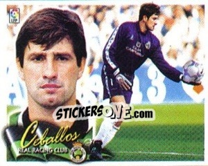 Cromo Ceballos - Liga Spagnola 2000-2001 - Colecciones ESTE