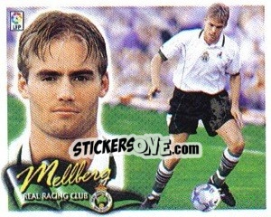 Sticker Mellberg - Liga Spagnola 2000-2001 n. 341 - Colecciones ESTE