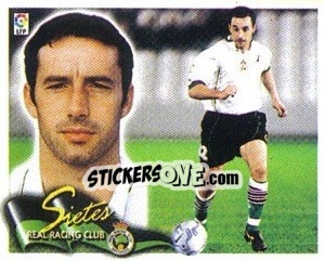Sticker Sietes - Liga Spagnola 2000-2001 n. 343 - Colecciones ESTE