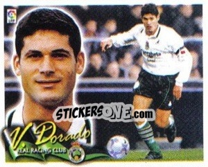 Sticker Vivar Dorado - Liga Spagnola 2000-2001 - Colecciones ESTE