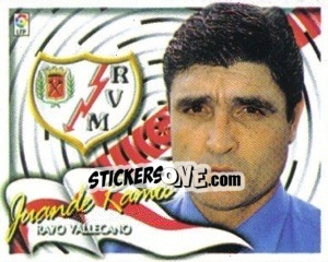 Sticker Juande Ramos (Entrenador) - Liga Spagnola 2000-2001 n. 358 - Colecciones ESTE