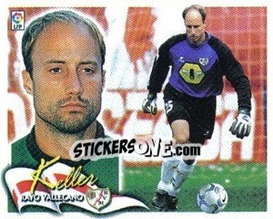 Cromo Keller - Liga Spagnola 2000-2001 - Colecciones ESTE
