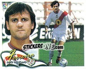 Sticker Ferreira - Liga Spagnola 2000-2001 n. 366 - Colecciones ESTE