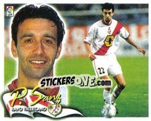Sticker Pablo Sanz - Liga Spagnola 2000-2001 n. 375 - Colecciones ESTE