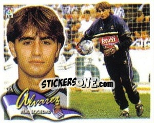 Sticker Alvarez - Liga Spagnola 2000-2001 n. 384 - Colecciones ESTE