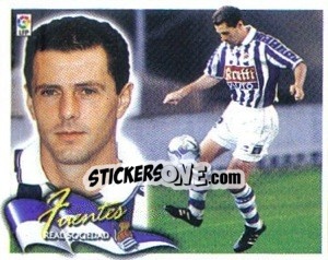 Figurina Fuentes - Liga Spagnola 2000-2001 n. 386 - Colecciones ESTE
