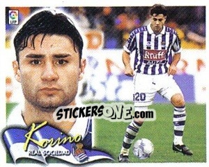 Sticker Korino - Liga Spagnola 2000-2001 n. 390 - Colecciones ESTE