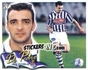 Cromo De Pedro - Liga Spagnola 2000-2001 - Colecciones ESTE