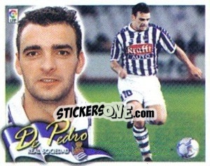 Sticker De Pedro - Liga Spagnola 2000-2001 n. 392 - Colecciones ESTE