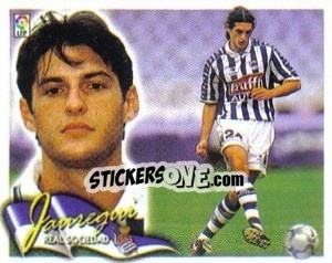 Sticker Jauregui - Liga Spagnola 2000-2001 n. 393 - Colecciones ESTE