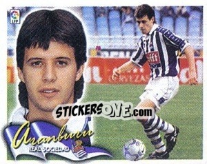 Cromo Aranburu - Liga Spagnola 2000-2001 n. 397 - Colecciones ESTE
