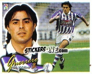 Cromo Guerrero - Liga Spagnola 2000-2001 n. 398 - Colecciones ESTE