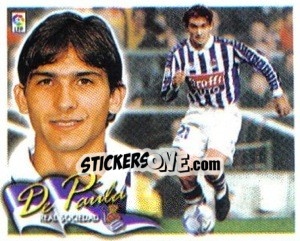 Sticker De Paula - Liga Spagnola 2000-2001 n. 401 - Colecciones ESTE