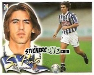 Sticker Sa Pinto - Liga Spagnola 2000-2001 - Colecciones ESTE