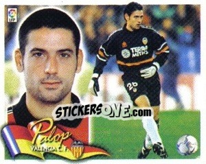 Cromo Palop - Liga Spagnola 2000-2001 - Colecciones ESTE