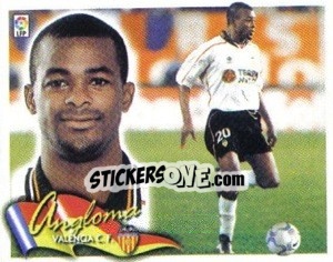 Cromo Angloma - Liga Spagnola 2000-2001 - Colecciones ESTE