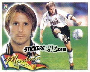 Sticker Mendieta - Liga Spagnola 2000-2001 n. 417 - Colecciones ESTE