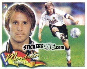 Sticker Mendieta - Liga Spagnola 2000-2001 - Colecciones ESTE