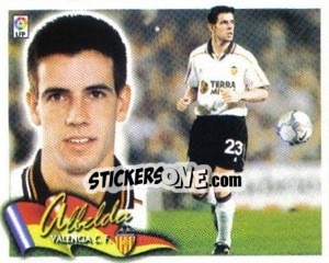 Cromo Albelda - Liga Spagnola 2000-2001 - Colecciones ESTE