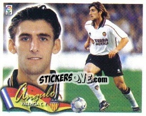 Cromo Angulo - Liga Spagnola 2000-2001 - Colecciones ESTE