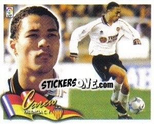 Sticker Carew - Liga Spagnola 2000-2001 - Colecciones ESTE