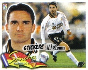 Sticker Sanchez - Liga Spagnola 2000-2001 n. 427 - Colecciones ESTE