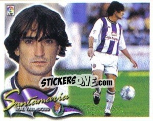 Cromo Santamaria - Liga Spagnola 2000-2001 - Colecciones ESTE