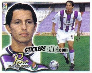 Cromo Peña - Liga Spagnola 2000-2001 - Colecciones ESTE