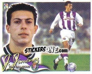 Sticker Javi Jimenez - Liga Spagnola 2000-2001 n. 444 - Colecciones ESTE