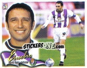 Sticker Eusebio - Liga Spagnola 2000-2001 n. 445 - Colecciones ESTE