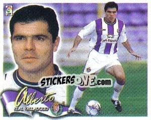 Sticker Alberto - Liga Spagnola 2000-2001 - Colecciones ESTE