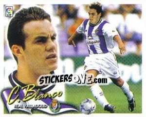 Sticker Cuauhtemoc Blanco - Liga Spagnola 2000-2001 - Colecciones ESTE